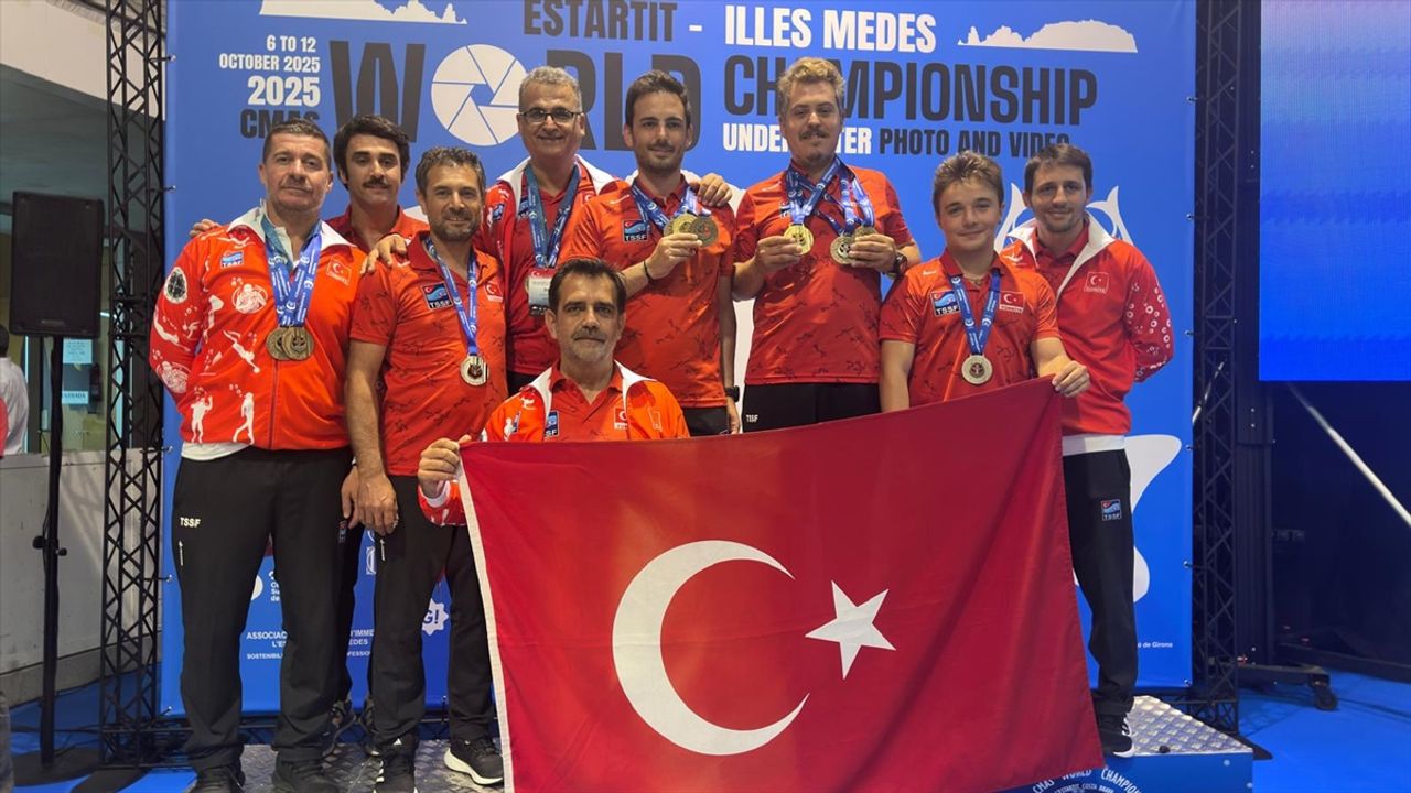Milli Takım sualtında dünya şampiyonu