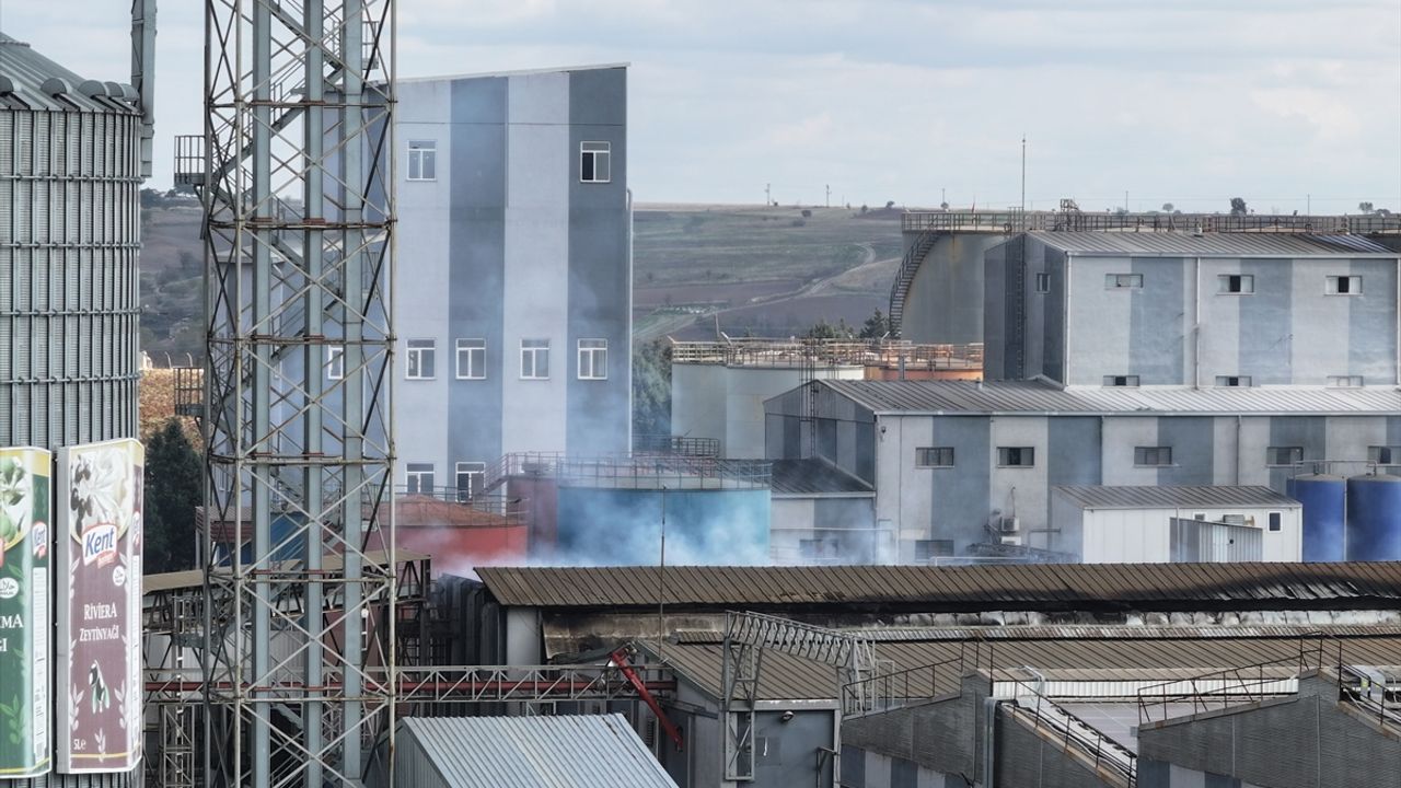 Edirne'de sıvı yağ fabrikasında patlama: Yaralılar var