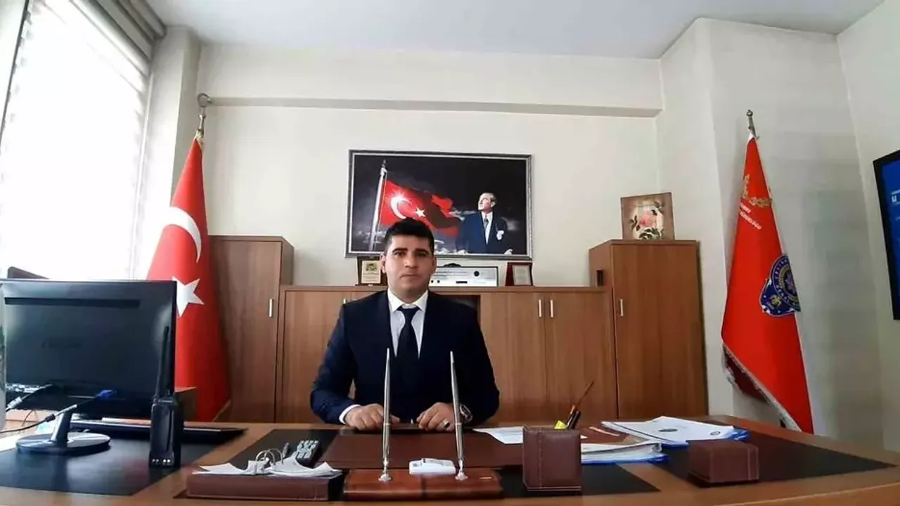 Eşini darbeden emniyet müdürü tutuklandı