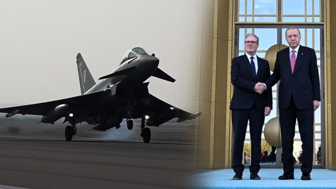 Türkiye ile İngiltere arasındaki Eurofighter anlaşması dünya basınında!