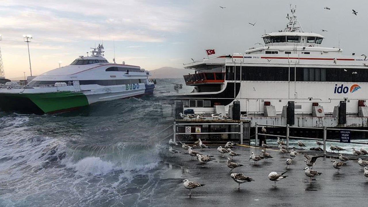 Yola çıkacaklar dikkat! İDO ve BUDO seferleri iptal edildi