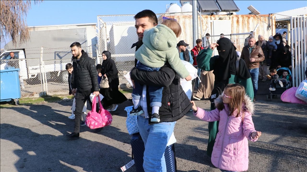 Suriyeliler vatanlarına dönüyor: Planda 4. aşamaya geçildi