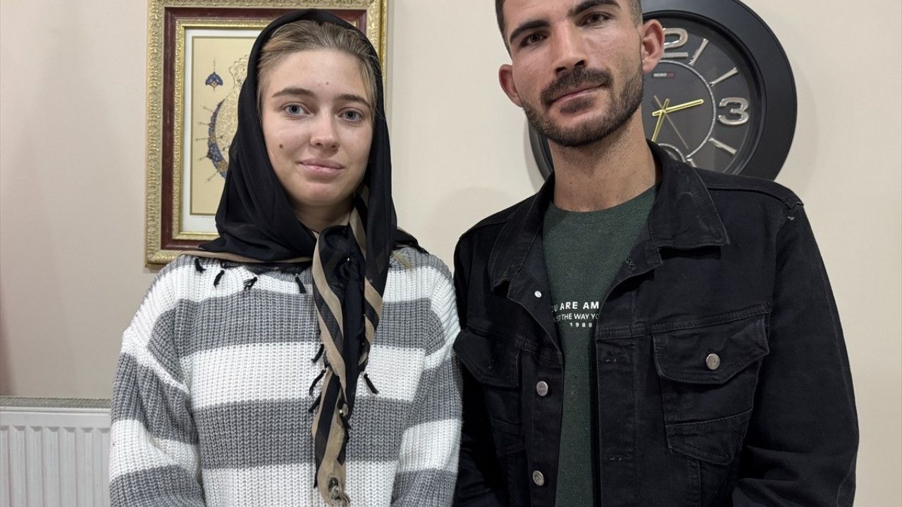 Rus Alina Antalya'da aşkı Hakkari'de İslam'ı buldu