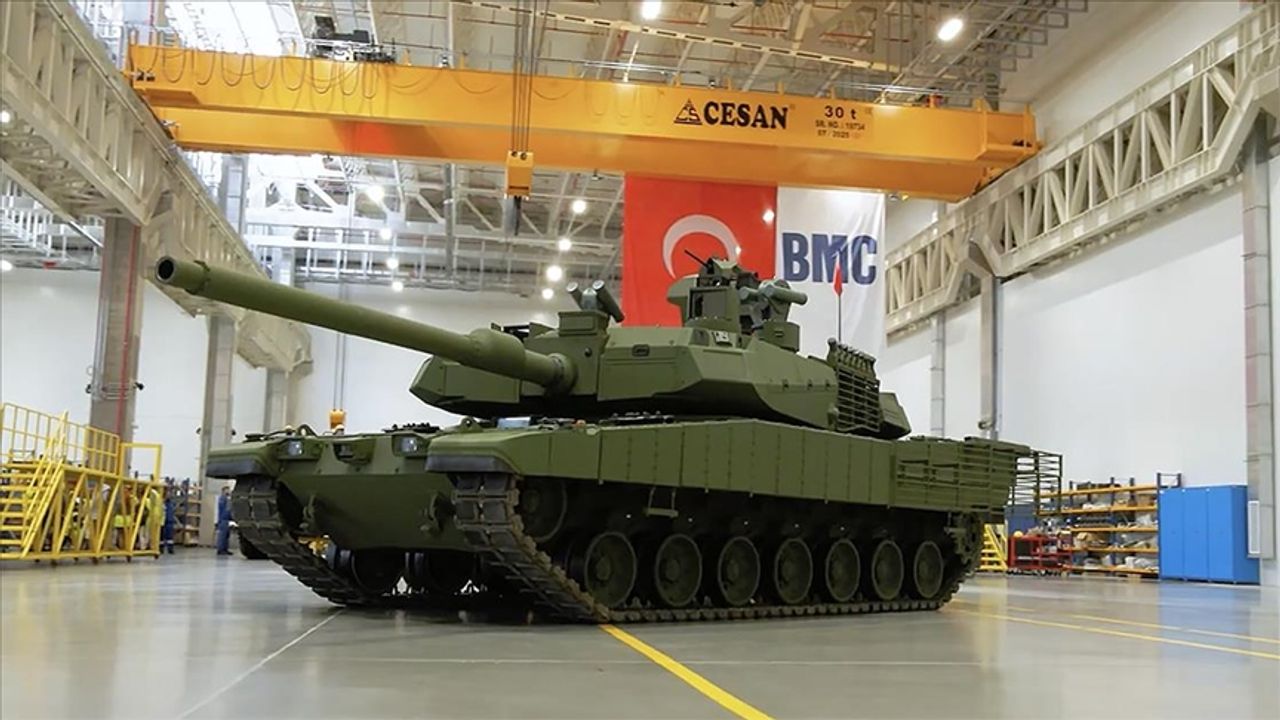 Yerli üretim robotlar ALTAY için görevde