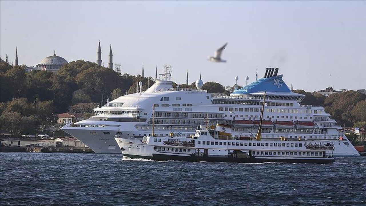 İstanbul'da kruvaziyer turizmi patladı: Sayı yarım milyona dayandı!
