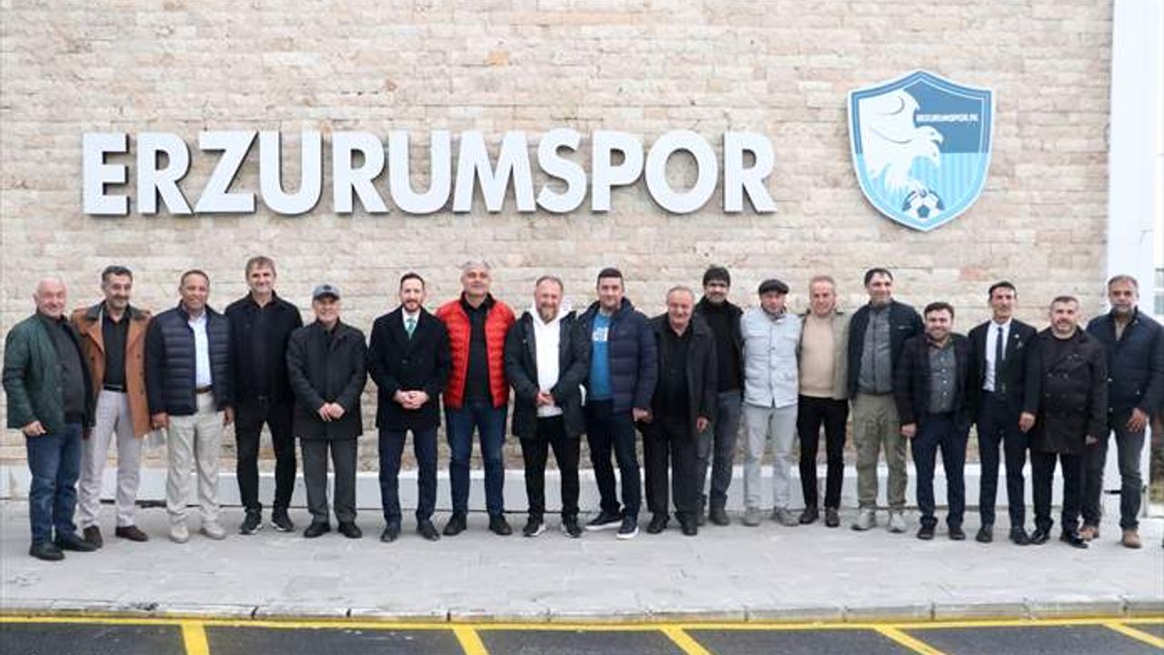Erzurum'un şampiyon kadrosu bir araya geldi