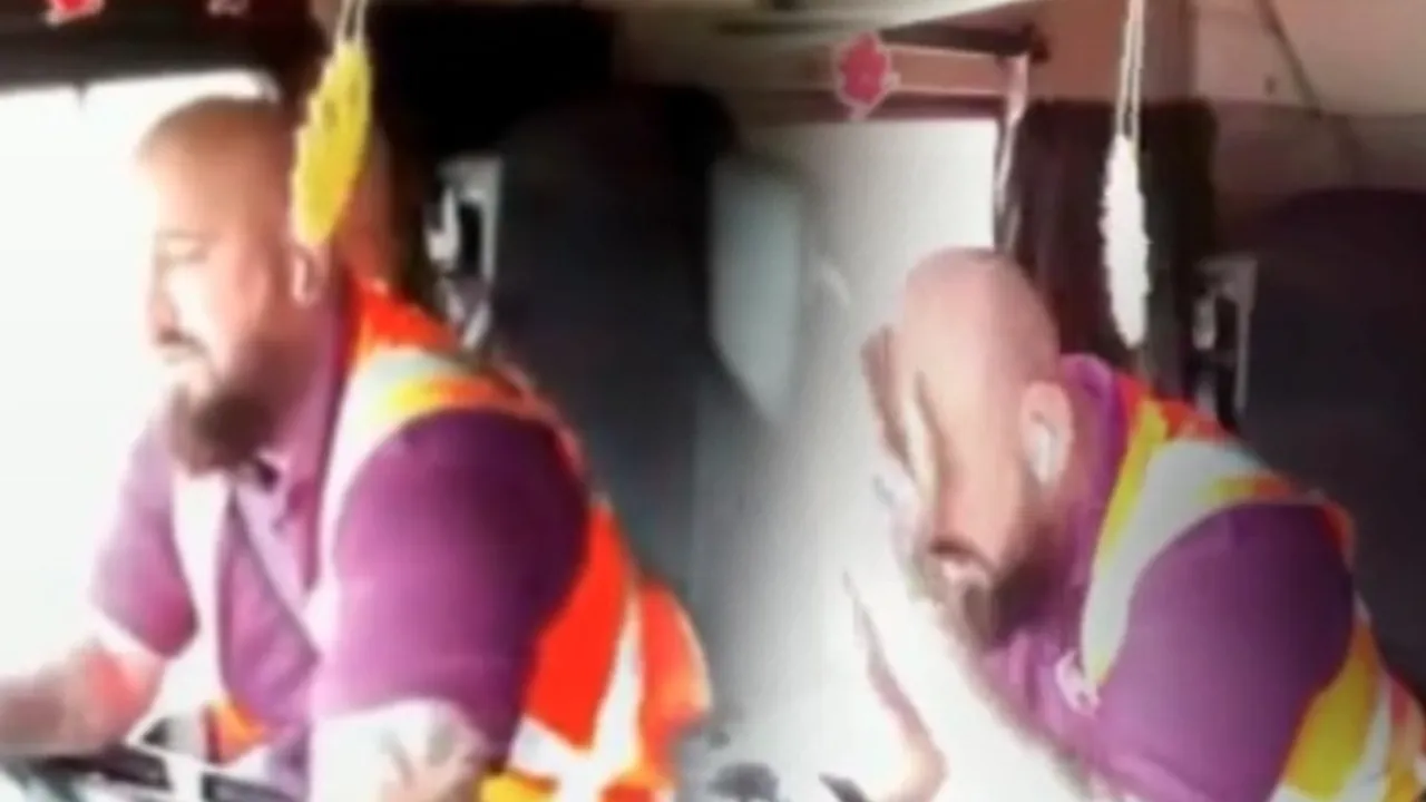 Araba sürerken uygunsuz içerikler izleyen TIR şoförü 1 can aldı! 10 yıl hapis cezası...