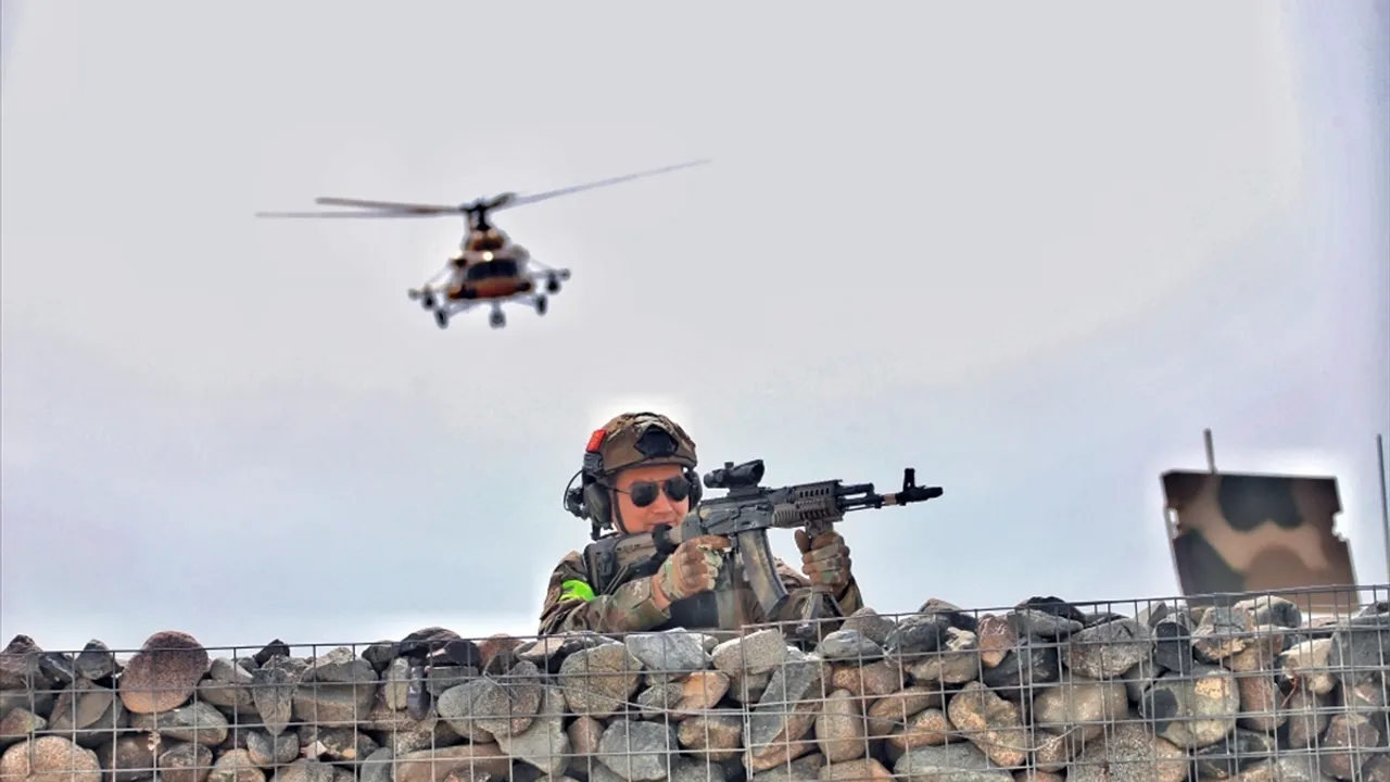 Kırgızistan''da KGAÖ Hızlı Mukabele Kuvvetleri "Rubej-2025" tatbikatı yapıldı.