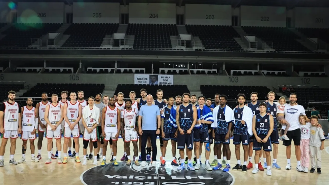 Türk Telekom, finalde Lokomotiv Kuban''ı 96-82 yenerek 1. oldu