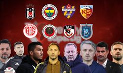 Süper Lig'de 10. haftada 8 takım teknik direktör değiştirdi