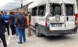 Maçtan dönen futbolcular kaza geçirdi