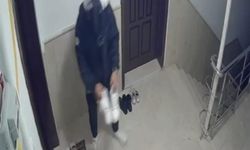 Sipariş için geldiği apartmandan ayakkabı çaldı
