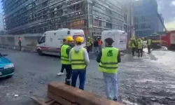 Bahçelievler'de korku dolu anlar! Yük asansörü düştü