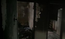 Ankara'da 4 katlı apartmanda yangın