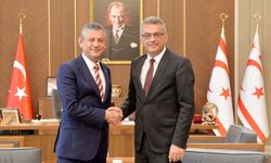 CHP lideri Özel’den KKTC Cumhurbaşkanı Erhürman’a ziyaret