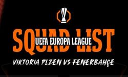 Fenerbahçe'nin Viktoria Plzen maçı kamp kadrosu belli oldu