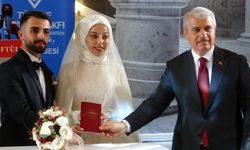 Konya’da 35 çift toplu nikah töreniyle hayatlarını birleştirdi