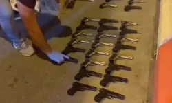 Adana'da operasyon ve denetimlerde 40 ruhsatsız silah ele geçirildi