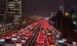 İstanbul'da akşam trafiği: Yoğunluk yüzde 83