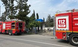 Hatay'da yangın: Anne ve oğlu hastaneye kaldırıldı
