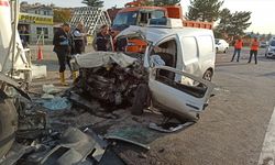 Bir aileyi yok eden kaza güvenlik kamerasında!