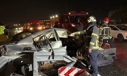 Kocaeli'de üç aracın karıştığı trafik kazasında 6 kişi yaralandı