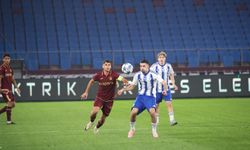 Trabzonspor-Helsinki maçında gergin anlar!