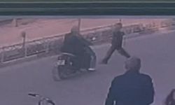 Motosikletin çarptığı kadın yaralandı