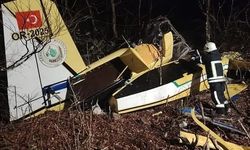 Orman Genel Müdürlüğü'ne ait yangın söndürme uçağı düştü: Pilot şehit oldu