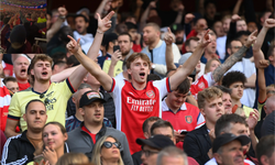 Arsenal Olympiakos'a bir gol de tribünden attı