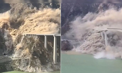 "Çin malı köprü" 1 ayda çöktü! Dünyanın en büyüğüydü...