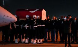 Şehit Pilot Hasan Bahar’ın naaşı yurda getirildi