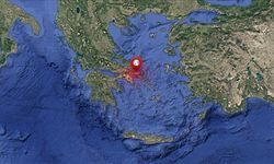 Ege Denizi'nde 4,8 büyüklüğünde deprem