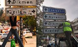 Sosyal medyada ünlenen Kızılay tabelasında bir kişi bıçaklandı: Çevresine dikenli tel örüldü