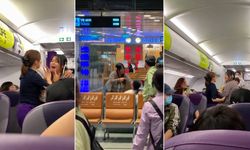 Sevgilisine trip atayım derken uçaktan atıldı