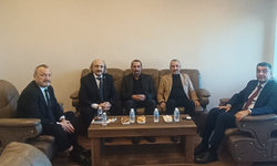 Kaymakam Kara'dan Kanal 6 ya nezaket ziyareti