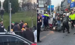 Martı TAG sürücüleri ve taksiciler arasında arbede çıktı