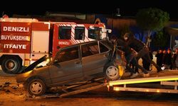Denizli'de zincirleme kaza: Çok sayıda yaralı var