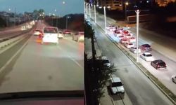 Düğün konvoyunda dehşet anlar