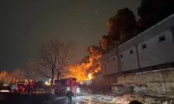 Esenyurt’ta kahve fabrikasında korkutan yangın