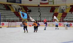 Buz Hokeyi Kış Spor Oyunları'nın açılışı yapıldı