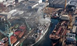 Tuzla'da gemi yangını: Müdahale sürüyor!