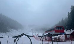 Yıldıztepe Kayak Merkezi'nde yoğun kar yağışı!