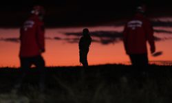 Ankara Haymana'da Jet uçağının düşme anı ve enkazdan görüntüler ortaya çıktı