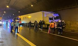 Anadolu Otoyolu'nun Kocaeli kesiminde kaza meydana geldi: Ulaşım aksadı