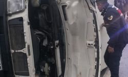 Aydın'da işçi servisi devrildi:  6 kişi yaralandı