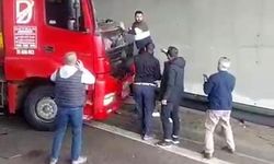 23 yaşındaki sürücü kendi kullandığı tırın altında can verdi!