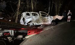 Safranbolu’da feci kaza: Sürücü yanarak hayatını kaybetti