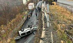 Artvin'de trafik kazası kardeşlerin sonu oldu