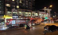 Başakşehir’de restoranda yangın çıktı: Mahsur kalanları itfaiye kurtardı